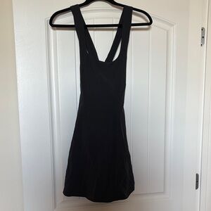 Outdoor Voices Black Backless Dress